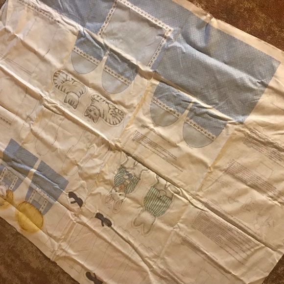 Vintage Alice in Wonderland doll set pattern with White Rabbit Cheshire Cat uncu - Picture 6 of 6